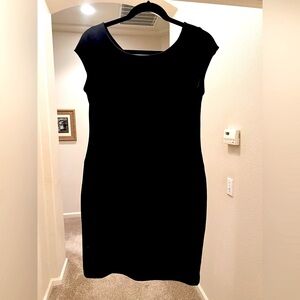 Banana Republic black dress above the knee length size 4.